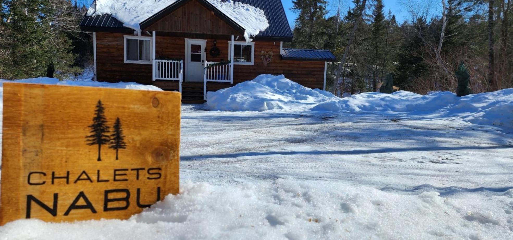 Chalet Riviere - Bord De Riviere - Romantique Saint-Alexis-des-Monts Exterior photo